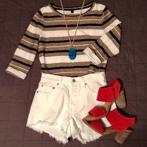 JCrew Striped Sweater